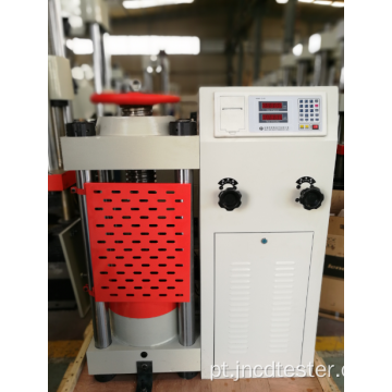 Máquina de teste hidráulica da compressão da exposição de 1000kn Digitas
